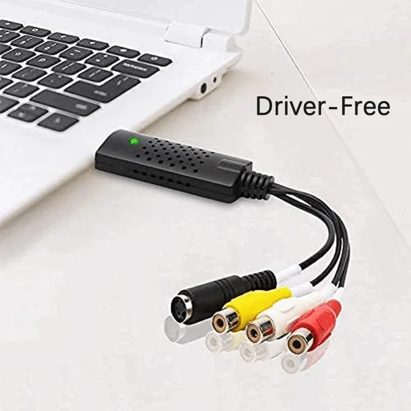 Usb video audio tv capture card adapter vhs to dvd - Prozone