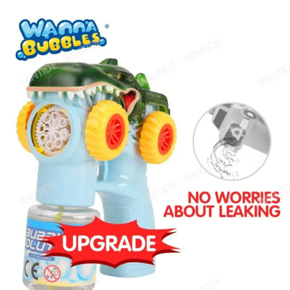 Battery operated Dino Bubble Gun - Prozone