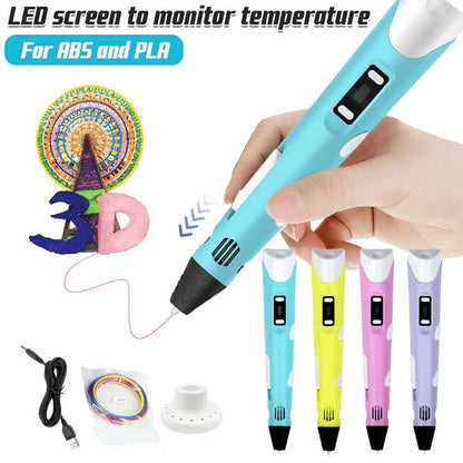 3d printing doodler stylus pen with lcd screen - Prozone