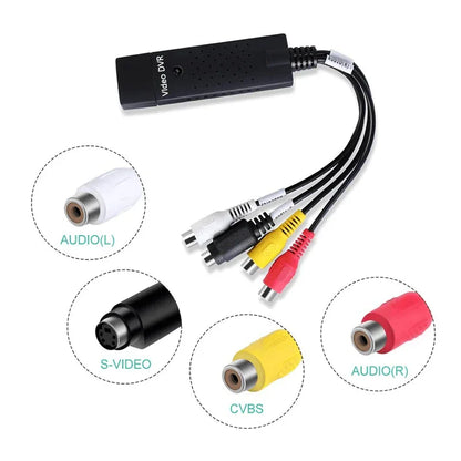 Usb video audio tv capture card adapter vhs to dvd - Prozone