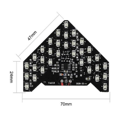 2 pcs car side replicate arrow form 33 smd led light - Prozone