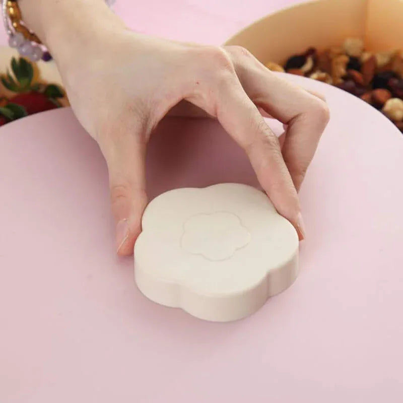 Stylish dry fruit,nimko,nuts storage box..flower shaped - Prozone