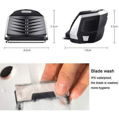 Kemei km 6032 pro hair clipper with 9 different combs - Prozone