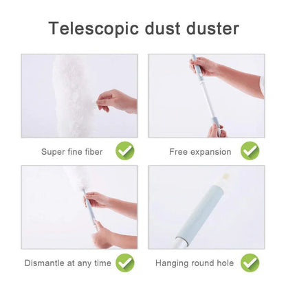 Extendable hand duster microfiber head - Prozone