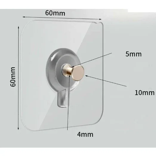 Picture frame hanging wall hook 3 pcs set - Prozone