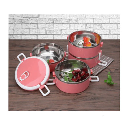 4 layer stainless steel bento lunch box - Prozone