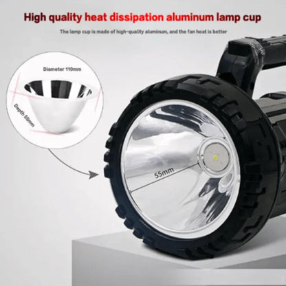 Rechargeable flashlight emergency light waterproof - Prozone
