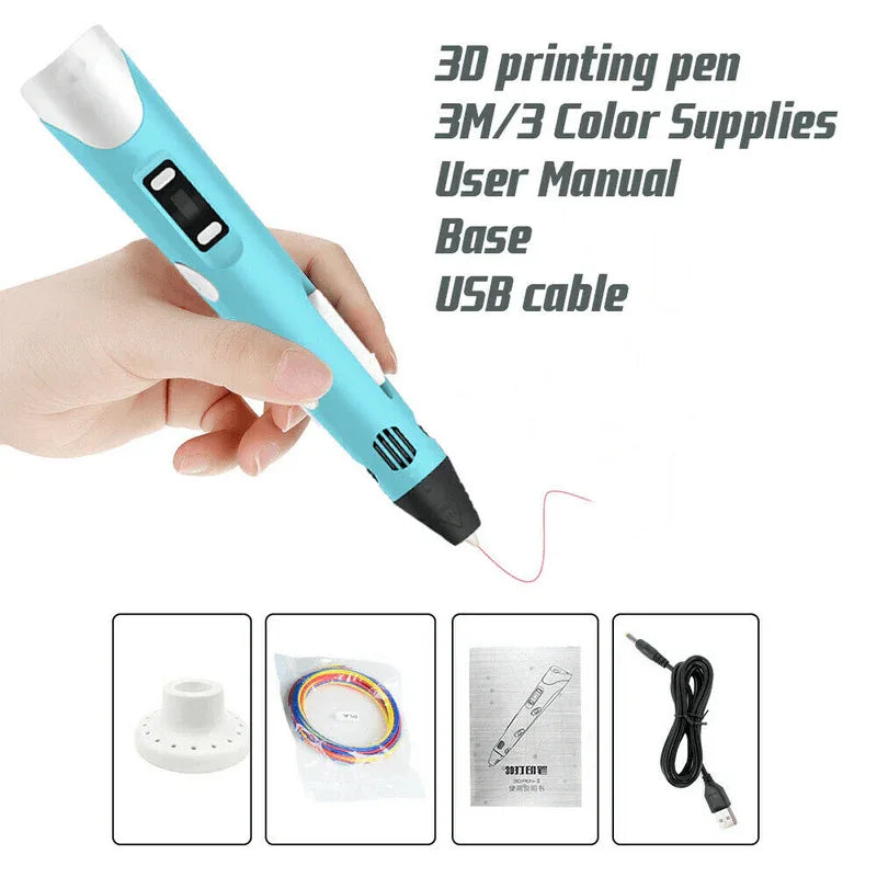 3d printing doodler stylus pen with lcd screen - Prozone