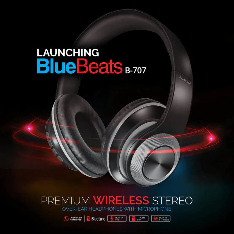 Blue beats wireless bluetooth headphone b 707 - Prozone