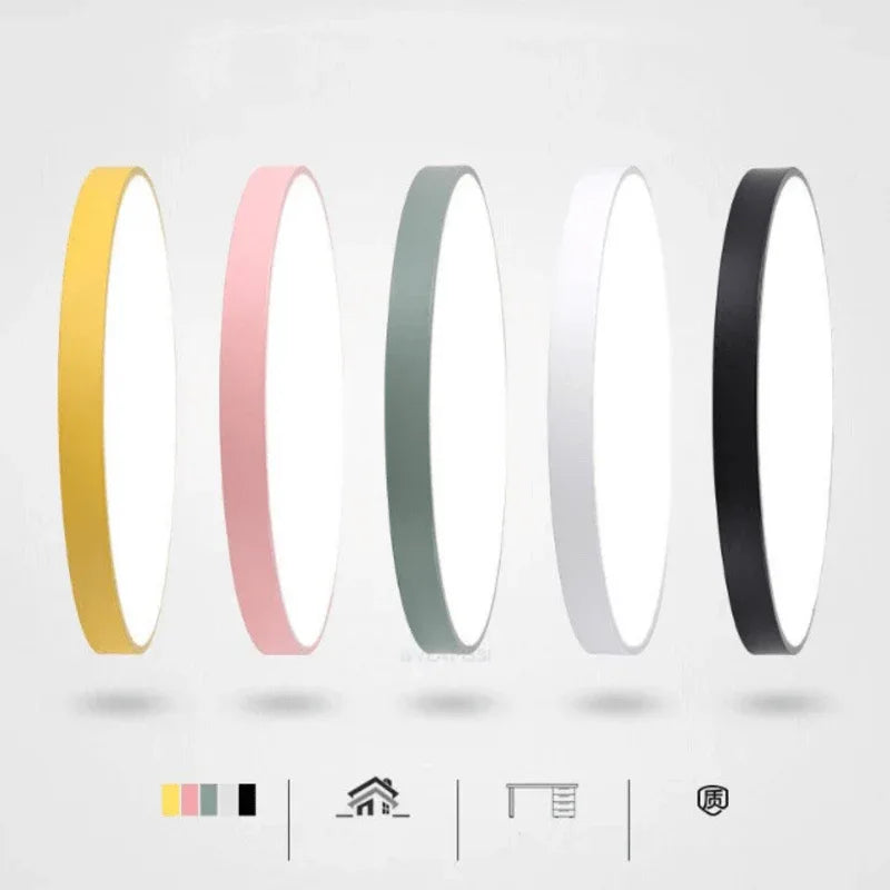 Modern nordic pastel colored ceiling light - Prozone