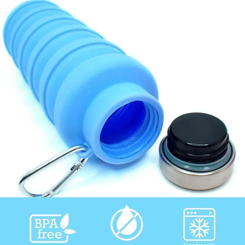 Foldable silicone water bottle leakproof - Prozone