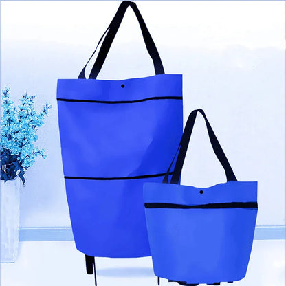 Foldable trolley bag grocery bags with wheels - Prozone