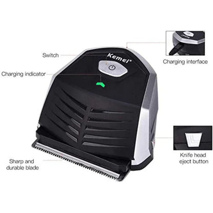 Kemei km 6032 pro hair clipper with 9 different combs - Prozone