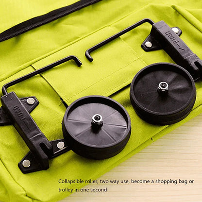 Foldable trolley bag grocery bags with wheels - Prozone