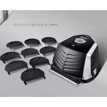 Kemei km 6032 pro hair clipper with 9 different combs - Prozone