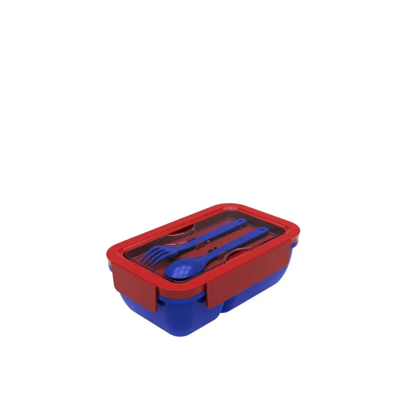 Mario lunch box with spoon and fork - Prozone