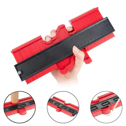 10 inch multi functional measuring contour gauge and tool - Prozone