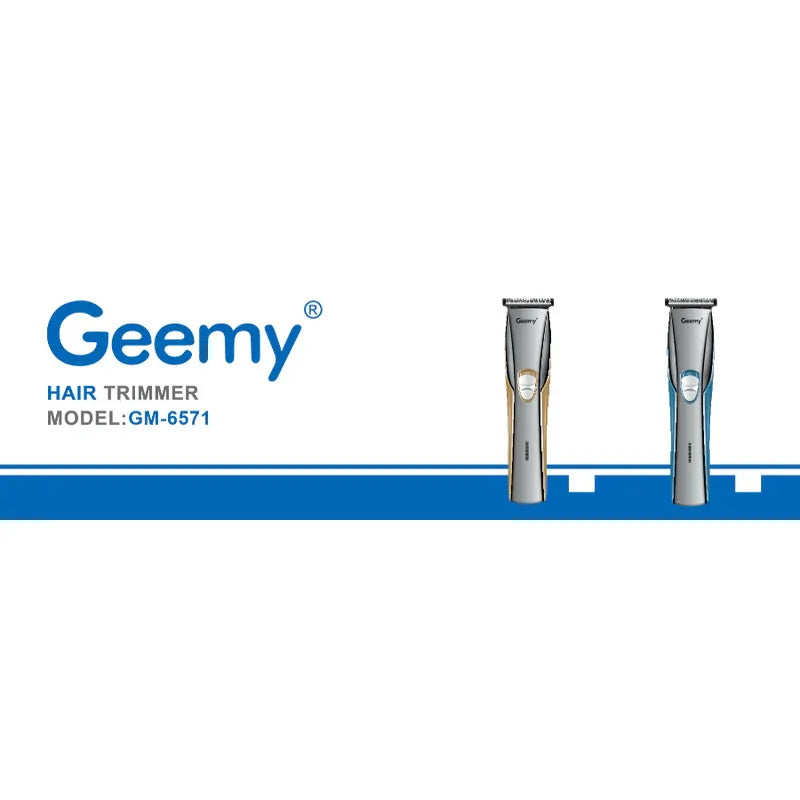Geemy rechargeable hair trimmer gm-6571 - Prozone