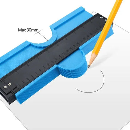 10 inch multi functional measuring contour gauge and tool - Prozone