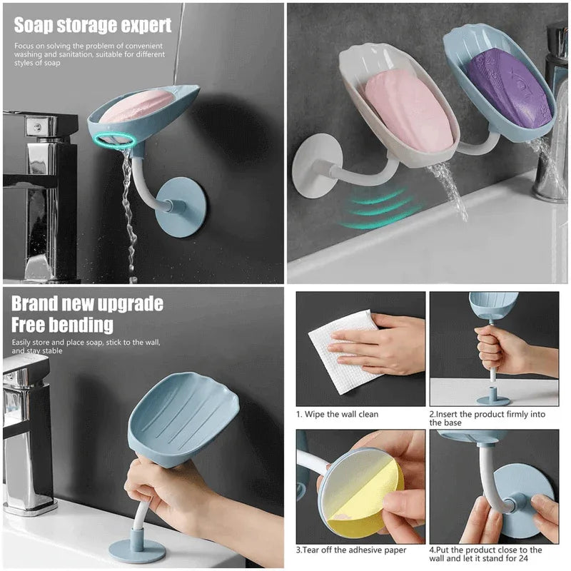 Suction cup soap holder wall mounted soap box - Prozone