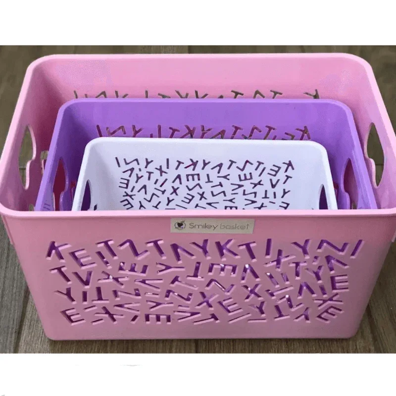 Smiley home or toys storage basket - Prozone