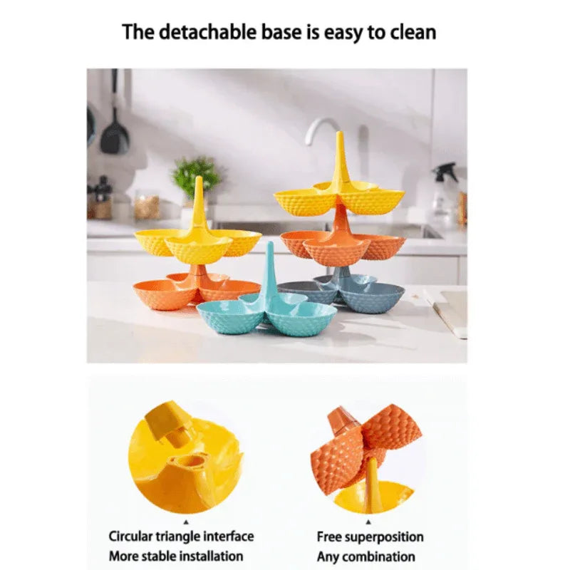Multi layer snack tray fruit basket - Prozone