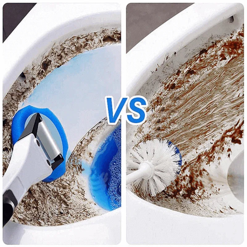 Toilet cleaning brush with rubber pads - Prozone