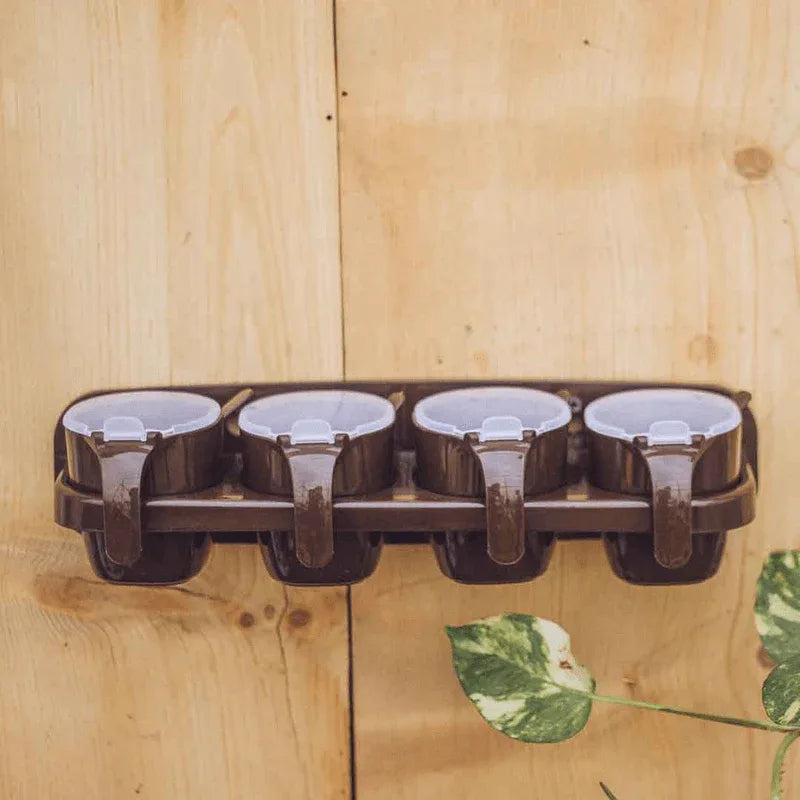 4 in 1 beautiful spice rack wall hanging - Prozone