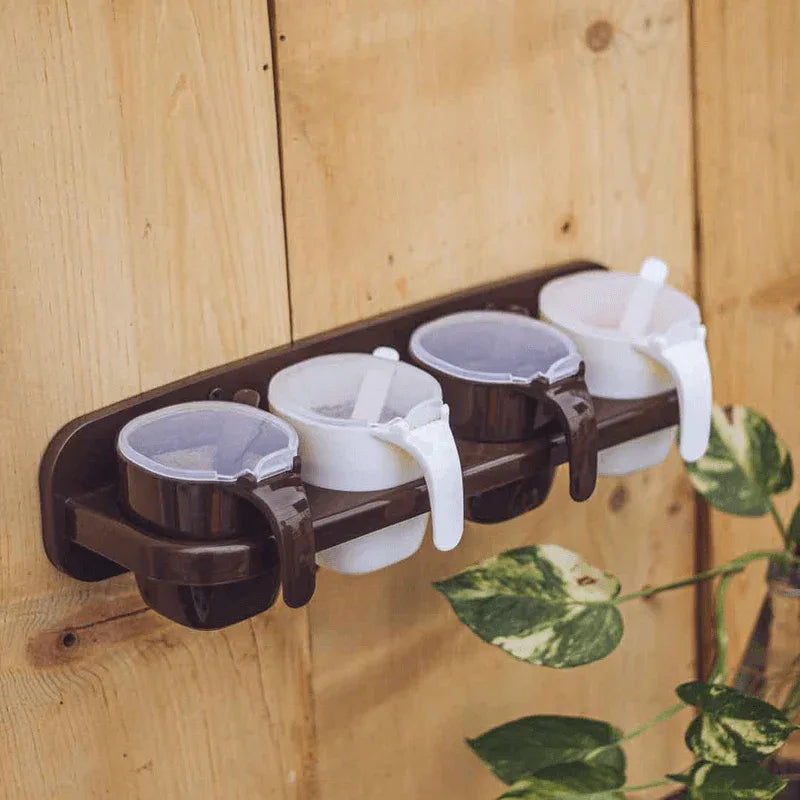 4 in 1 beautiful spice rack wall hanging - Prozone