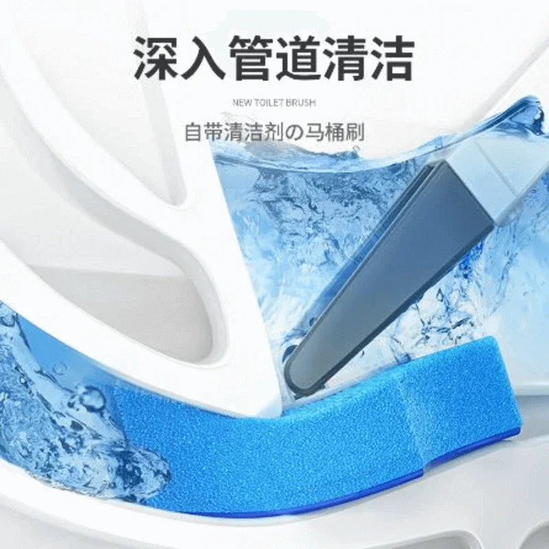 Toilet cleaning brush with rubber pads - Prozone