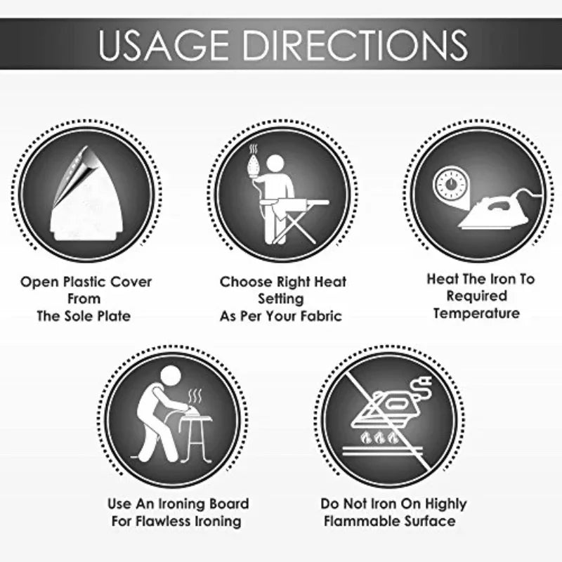 Star wood 1000w non stick automatic iron - Prozone