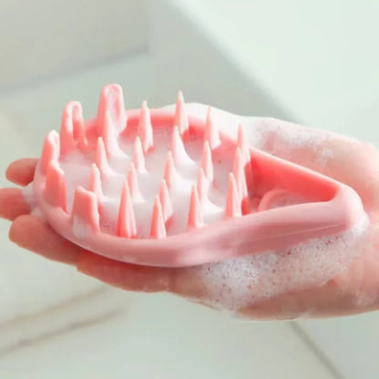 Silicone shampoo shower body hair massager - Prozone