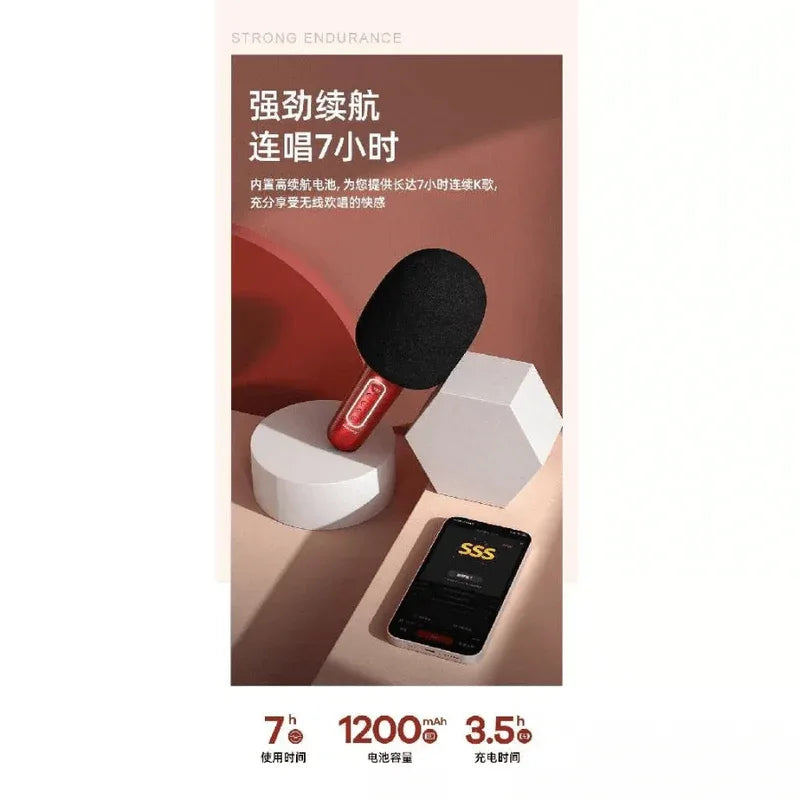 Remax k07 handheld wireless microphone mogoo series - Prozone