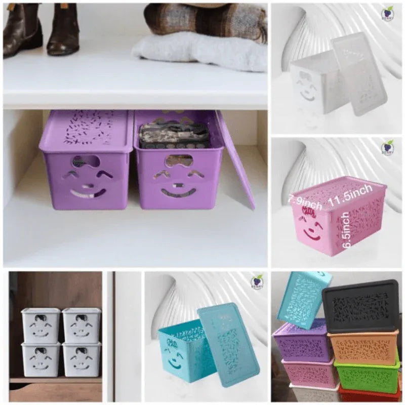 Smiley home or toys storage basket - Prozone