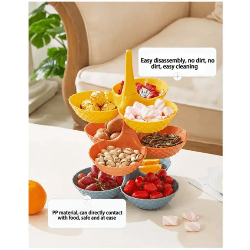 Multi layer snack tray fruit basket - Prozone