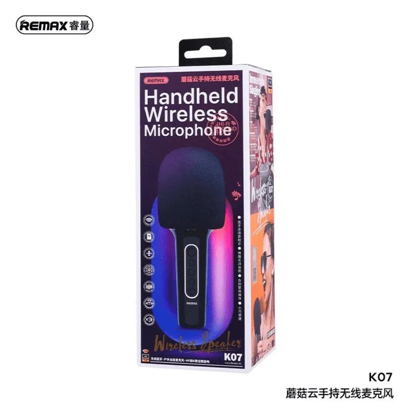 Remax k07 handheld wireless microphone mogoo series - Prozone