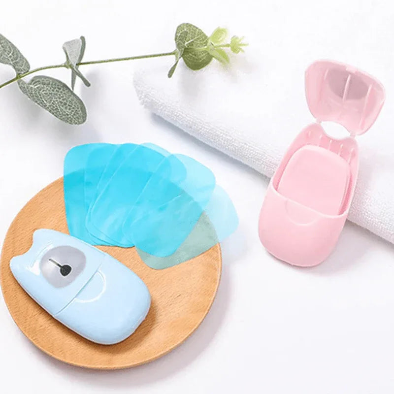 2 pcs portable paper soap disposable hand wash - Prozone
