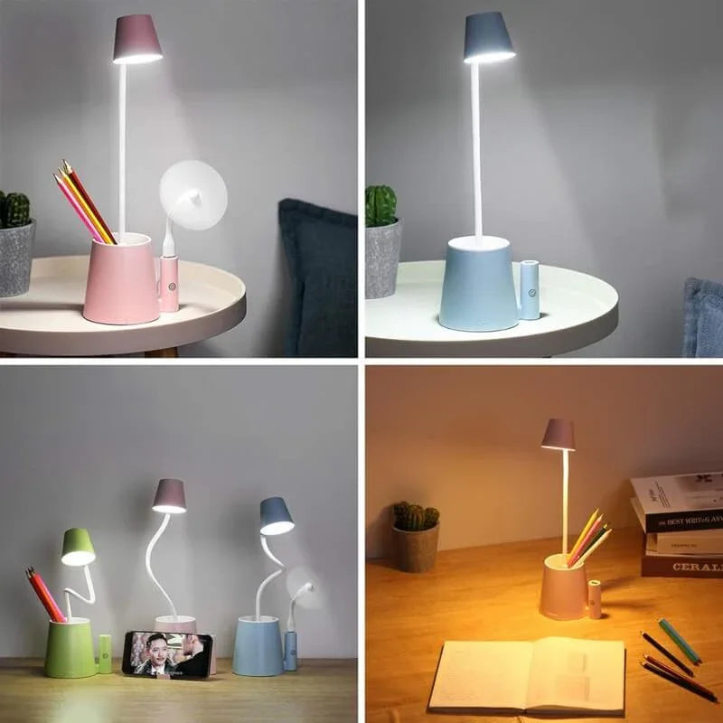 Small usb rechargeable desk lamp for kids - Prozone
