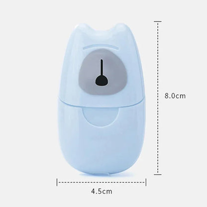 2 pcs portable paper soap disposable hand wash - Prozone