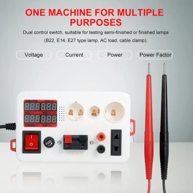 Circuit testing device led power tester - Prozone
