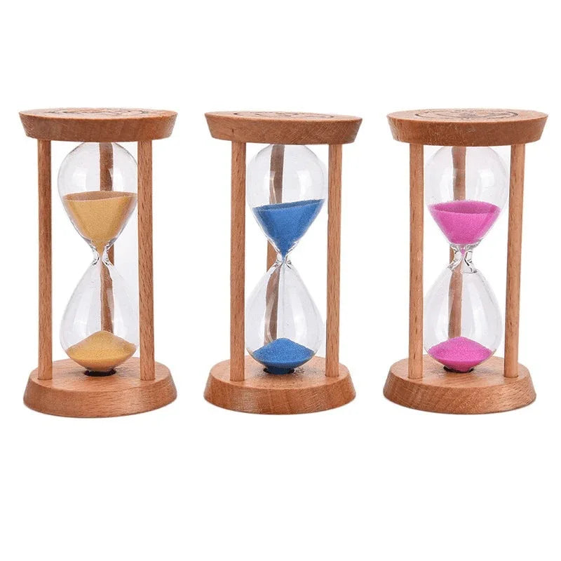 1unit wooden frame sand clock hourglass - Prozone