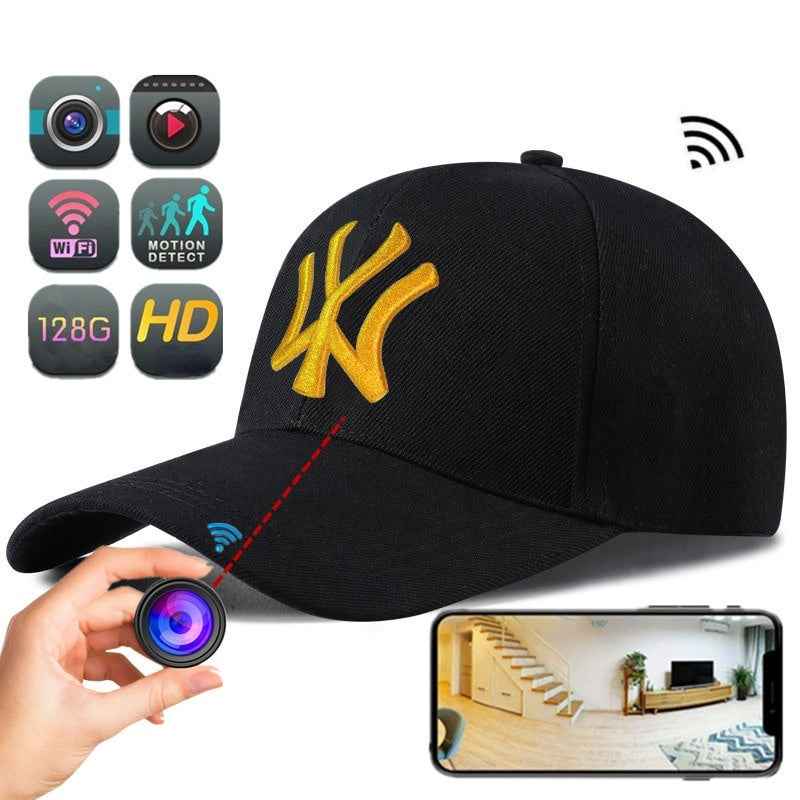 HD WIFI Hat Spy Camera Hidden Cap - Prozone