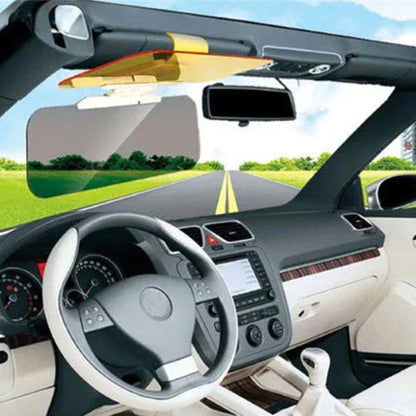2 in 1 car anti-glare mirror sun visor mirror day and night - Prozone