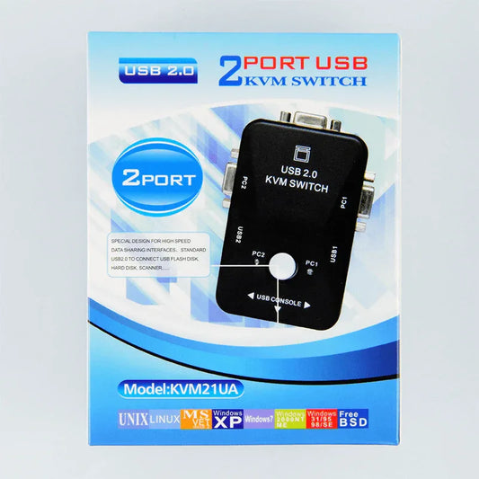 Kvm switch usb 2 ports manually monitor - Prozone