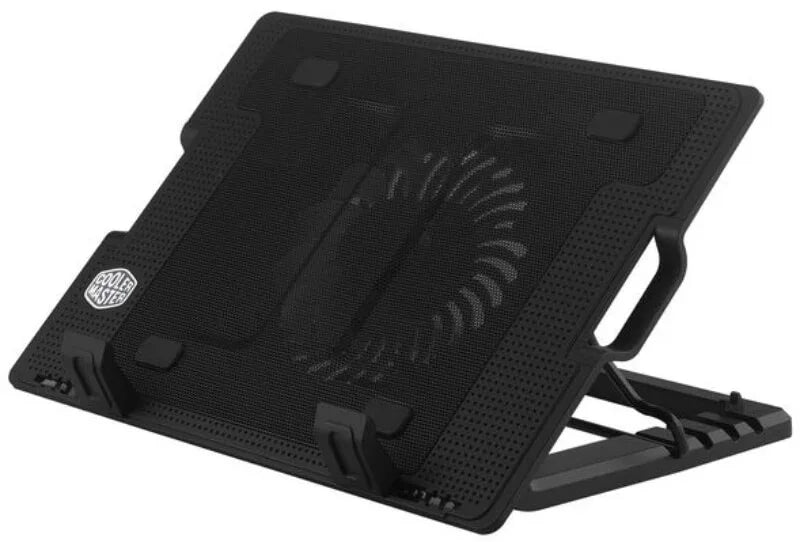 Adjustable ergo stands with powerful cooling fan. - Prozone
