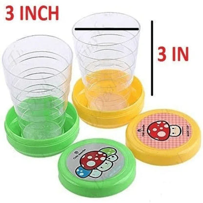 2 pcs collapsible magic cup mug glass - Prozone