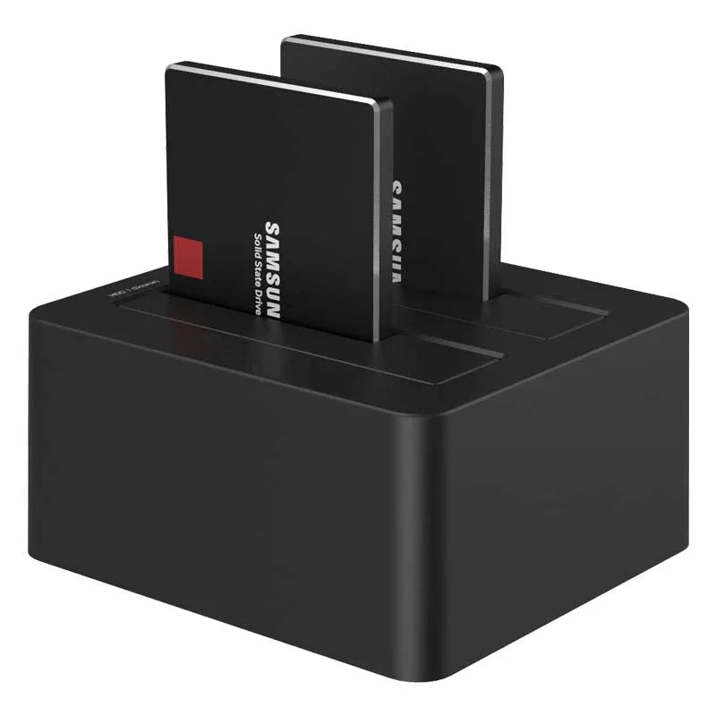 Dual bay usb 3.0 1 to 1 clone hdd docking station - Prozone
