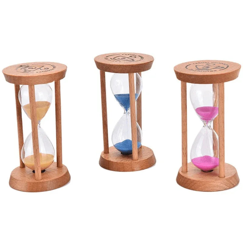 1unit wooden frame sand clock hourglass - Prozone
