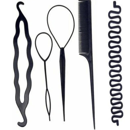 5 pcs diy hairstyling clip tool set - Prozone