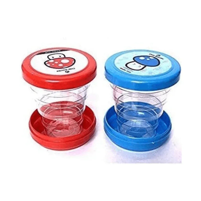 2 pcs collapsible magic cup mug glass - Prozone